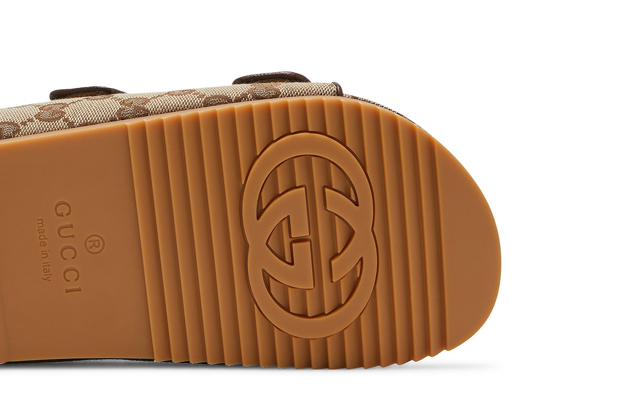 Buy Gucci Slide Sandal Strap 'Beige Monogram' - 658020 2HK60