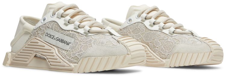 Dolce  Gabbana Wmns NS1 Slip On White Lace
