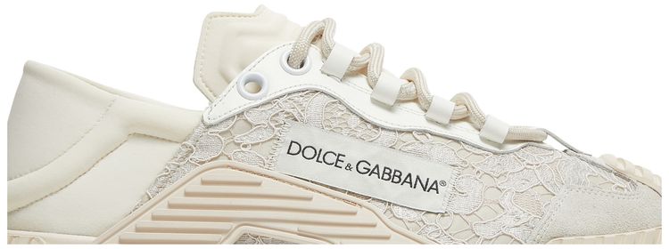 Dolce  Gabbana Wmns NS1 Slip On White Lace
