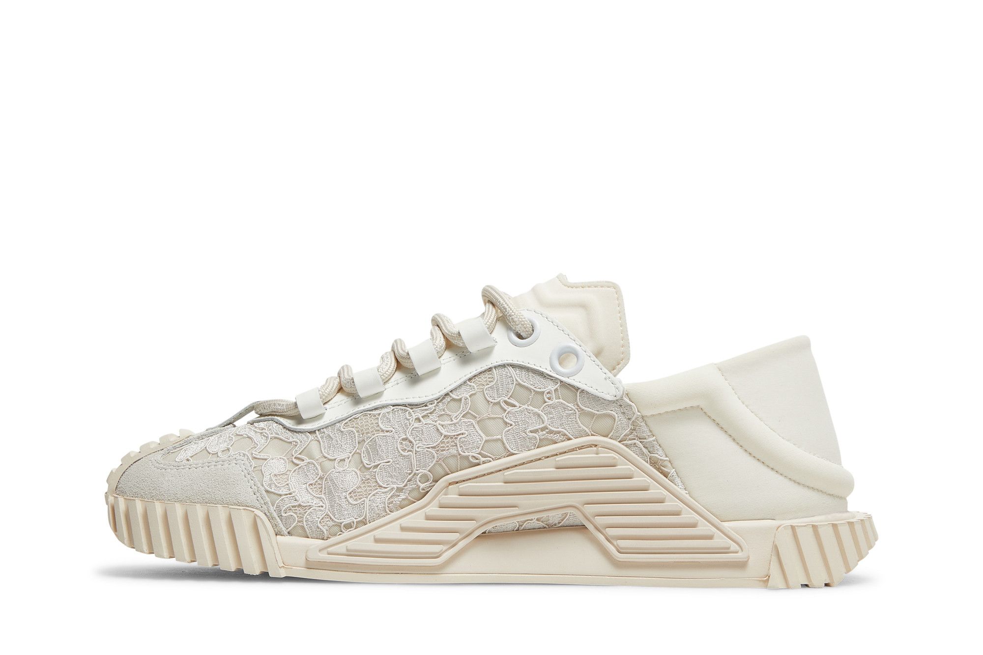 スニーカー DOLCE & GABBANA Woman Sneakers White CK1837AX372 80005 Buy Dolce & Gabbana Wmns NS1 Slip On 'White Lace' - CK1754