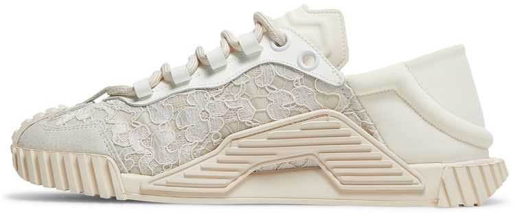 Dolce  Gabbana Wmns NS1 Slip On White Lace