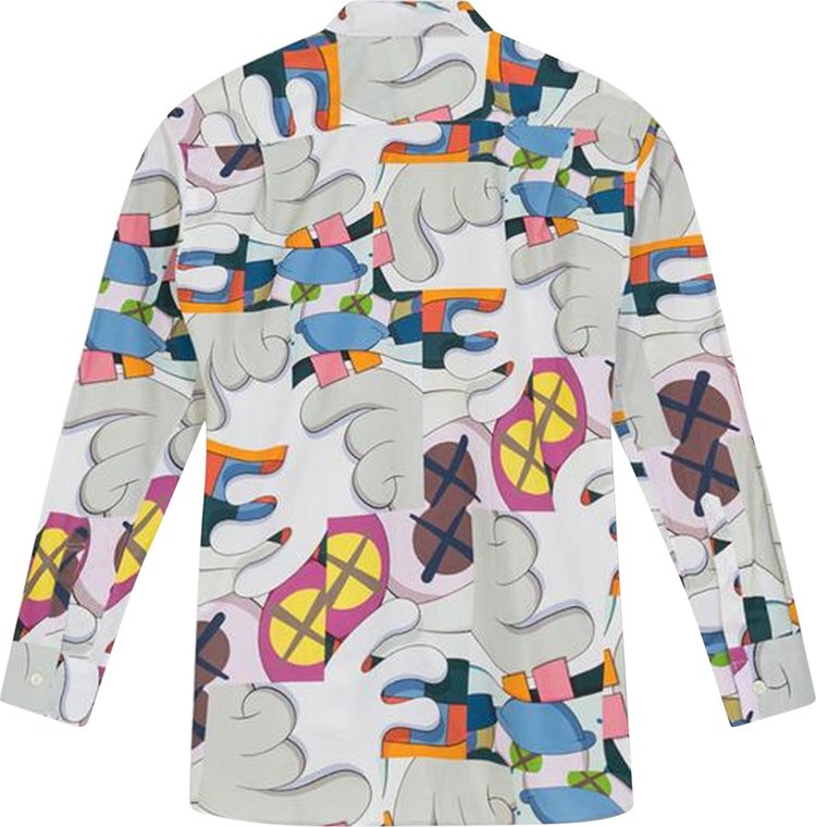 Comme des Garcons SHIRT x KAWS Classic Printed Shirt Print I MulticolorGrey