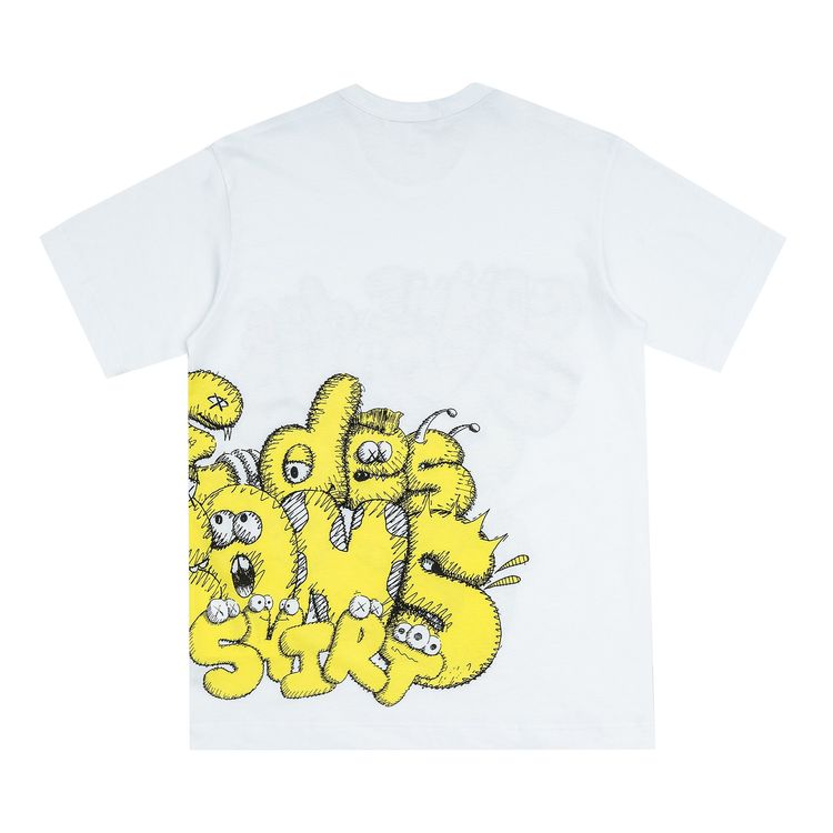 Comme des Garcons SHIRT x KAWS Printed T Shirt Print 6 White