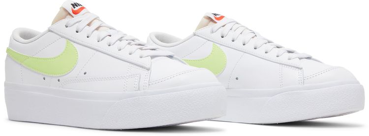 Nike Wmns Blazer Low Platform White Light Lemon Twist