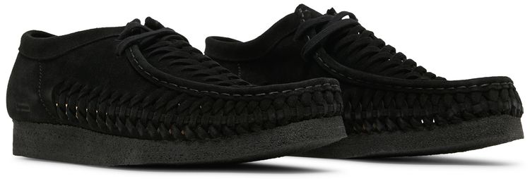 Supreme x Clarks Woven Wallabee Black