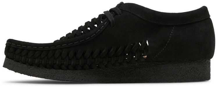 Supreme x Clarks Woven Wallabee Black