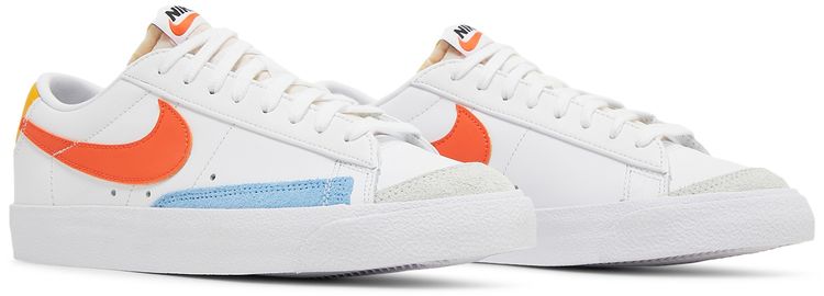 Nike Wmns Blazer Low 77 White Orange