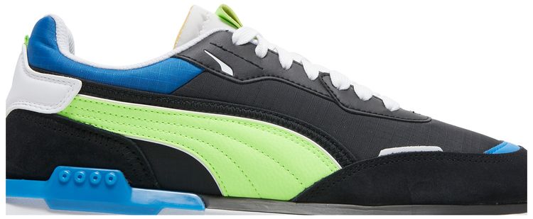 Puma City Rider Electric   Black Green Glare