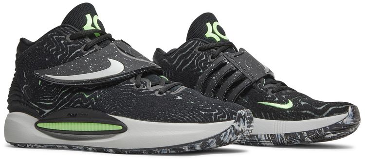 Nike KD 14 Black Lime Glow