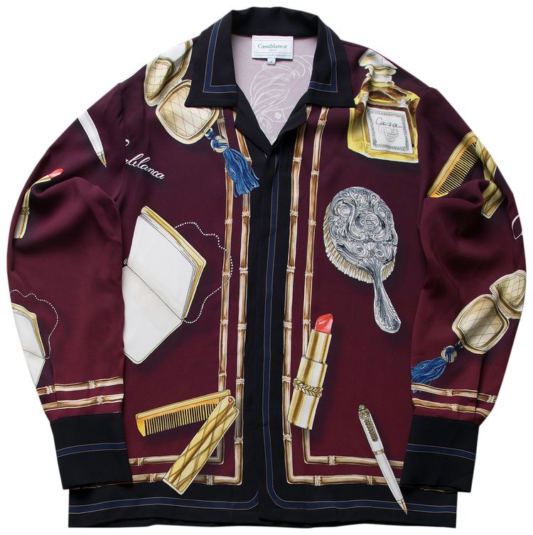 Casablanca Printed Day Pyjama Top Coiffeuse