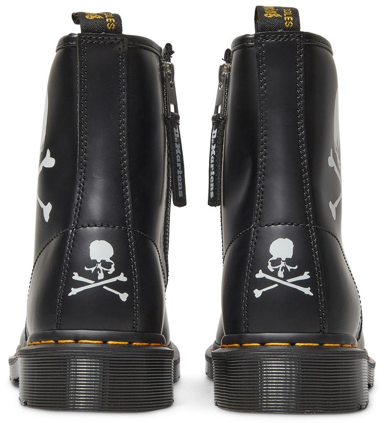 Mastermind World x Dr Martens 1460 Leather Boots Black Skull