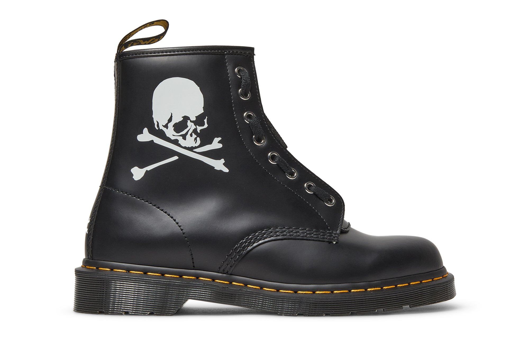 Buy Mastermind World x 1460 Leather Boots 'Black Skull' - 26516009