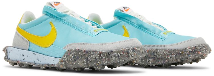 Nike Wmns Waffle Racer Crater Bleached Aqua