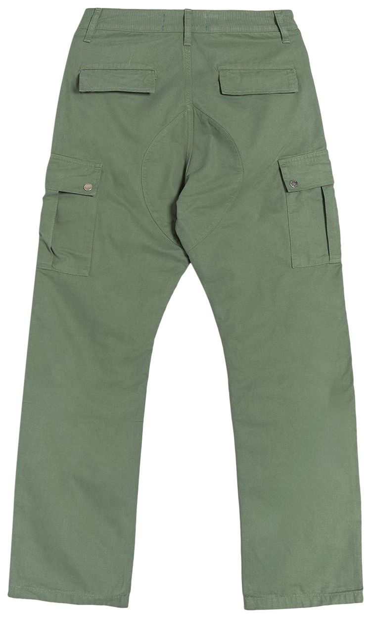 Reese Cooper Organic Dye Cargo Trouser Sage