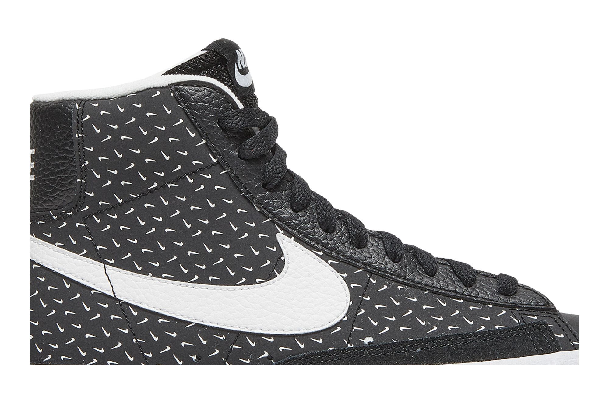 Blazer mid 77 black swoosh shop