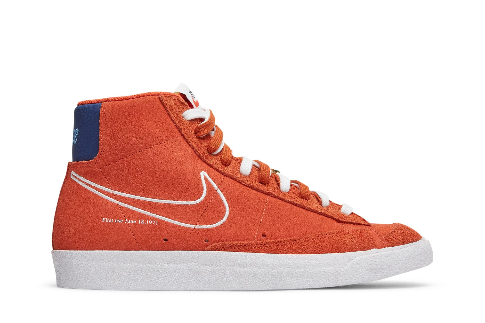 Nike blazer on sale mid orange