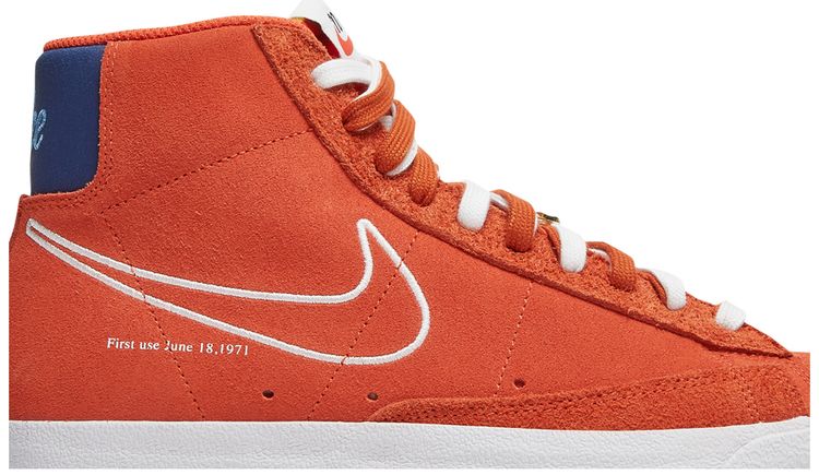 Nike Blazer Mid 77 First Use   Orange
