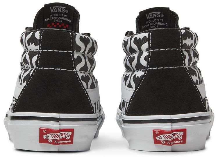 Supreme x Grosso Mid Monogram S   Black
