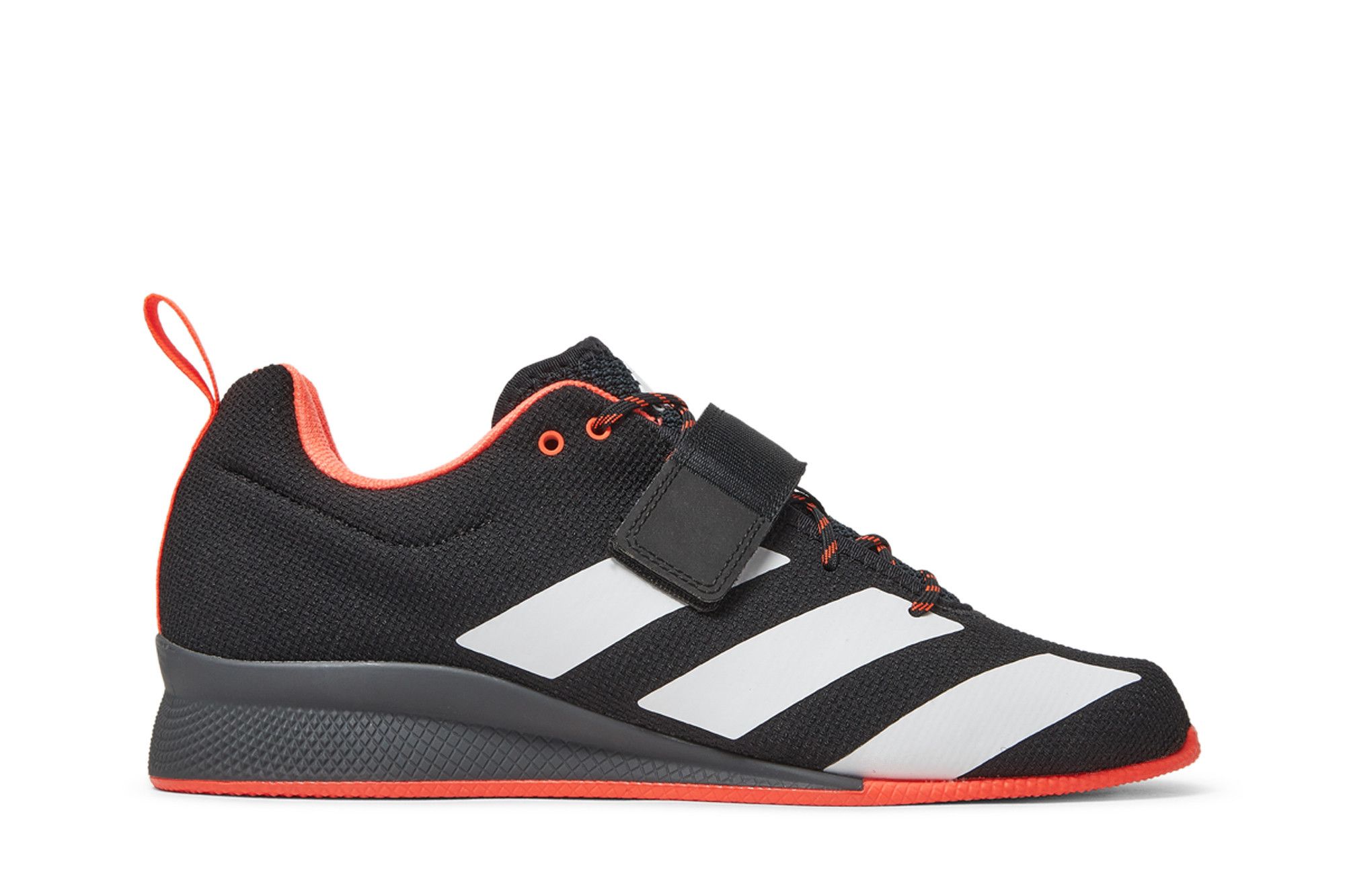 Red adipower top weightlifting shoes