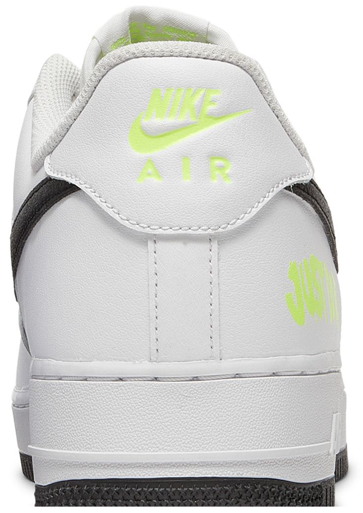 Nike Air Force 1 Low Just Do It   White Volt