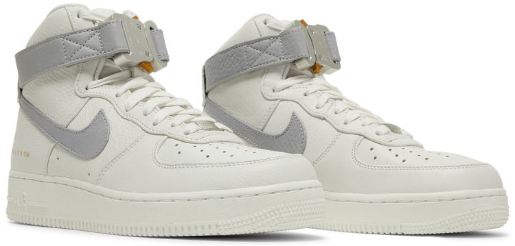 1017 ALYX 9SM x Nike Air Force 1 High White Wolf Grey