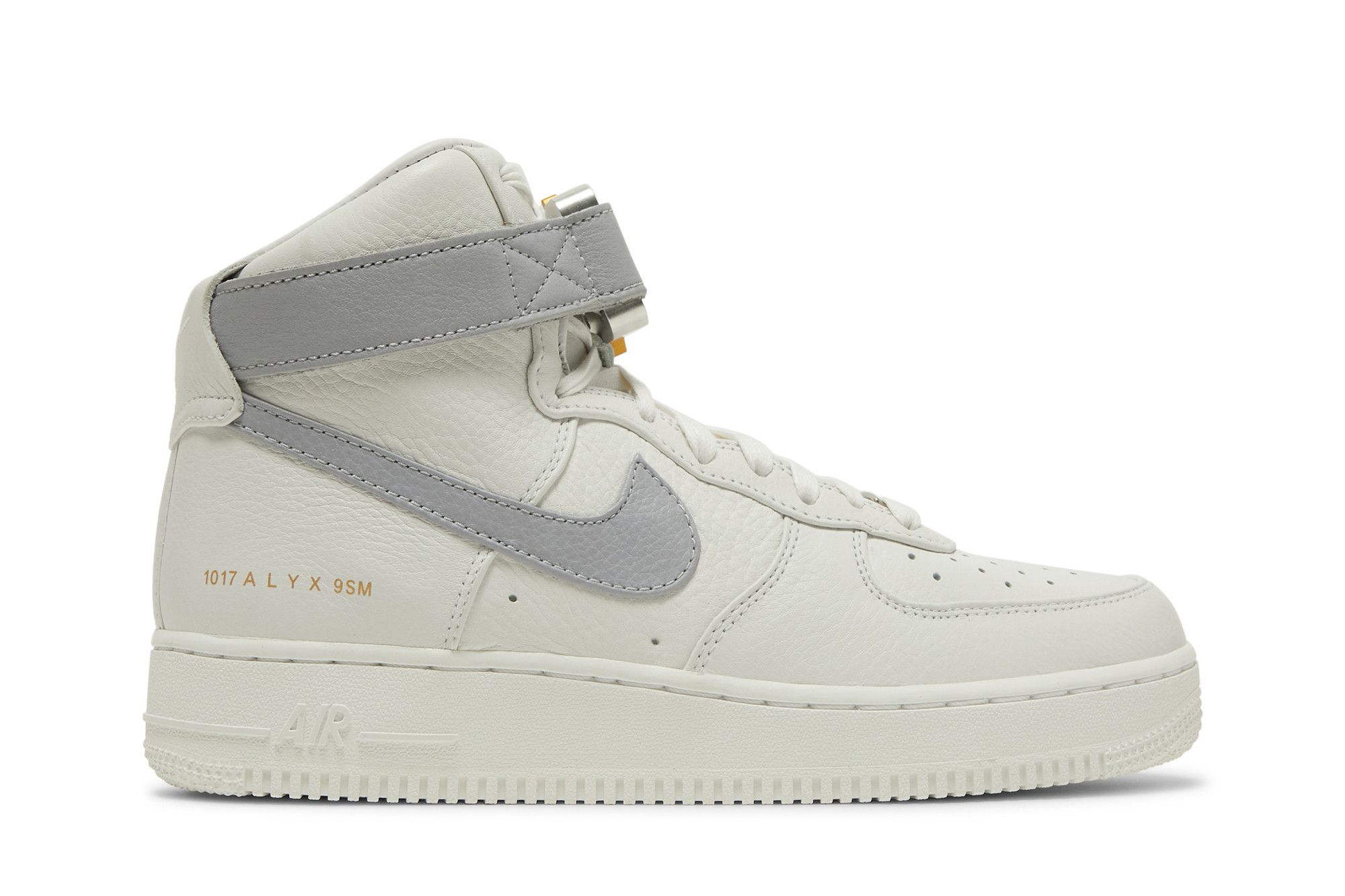 Nike air force 1 high white wolf grey top