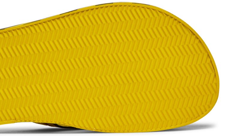 Off White Industrial Flip Flops Logo Tape   Yellow 2021