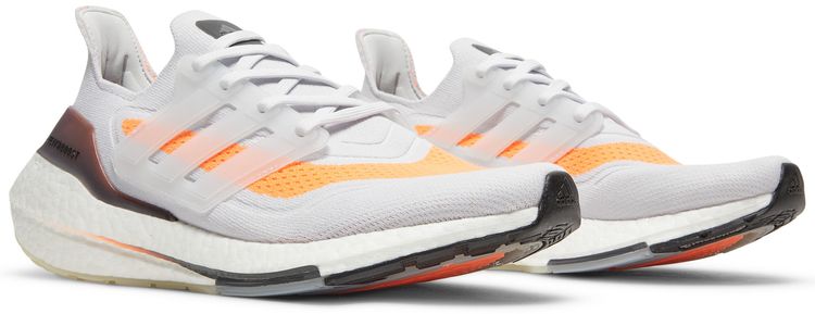 adidas UltraBoost 21 Grey Screaming Orange