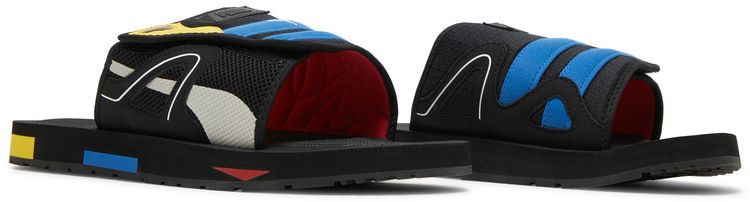 Puma Mirage Mox Sandal Black Poppy Red