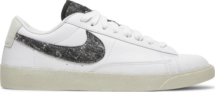 Wmns Blazer Low SE 'Recycled Wool Pack - White Black'