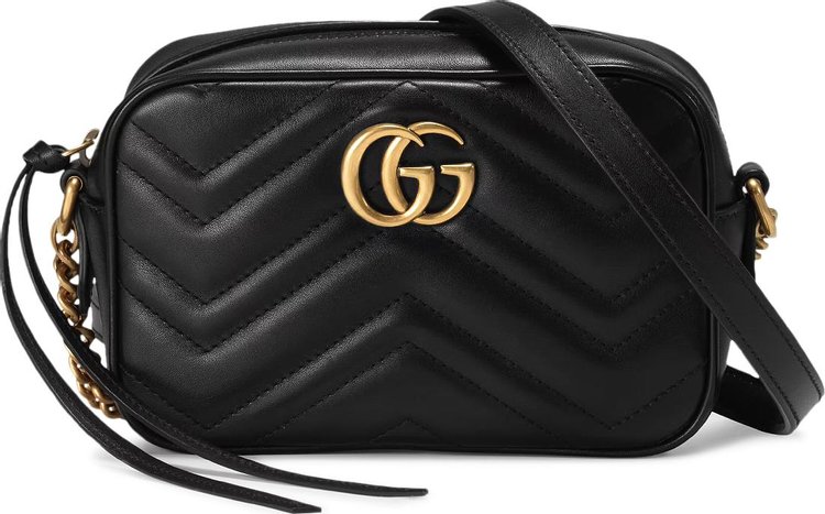 Gucci GG Marmont Matelassé Mini Bag 'Nero'