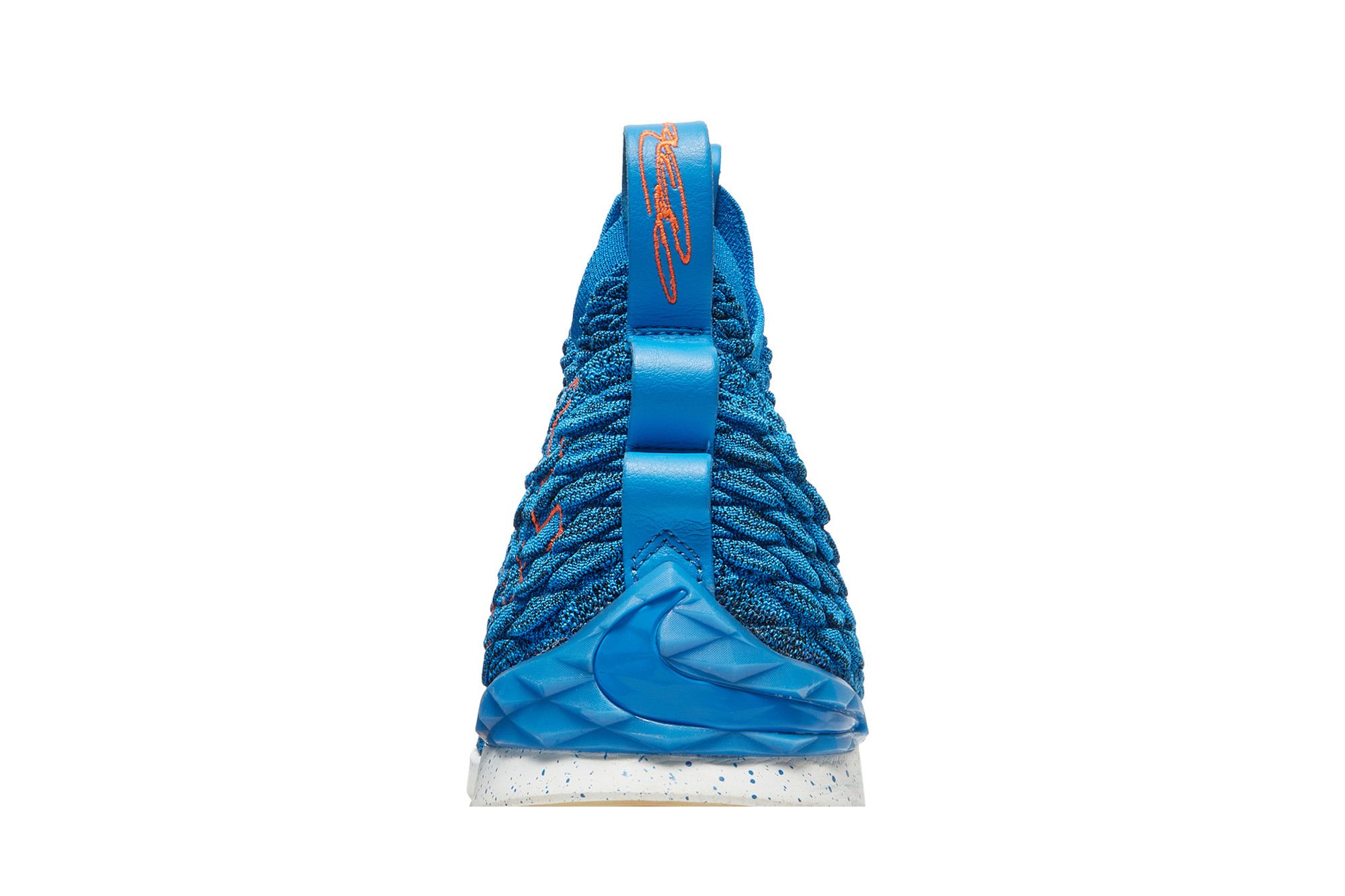 Blue and orange lebron 15 shop
