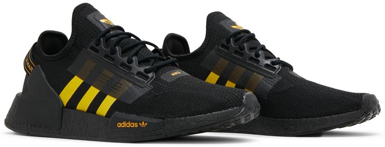 Adidas NMD R1 V2 Black Solar Gold