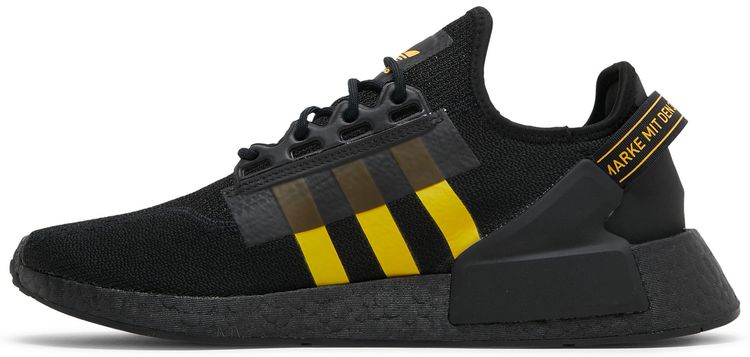Adidas NMD R1 V2 Black Solar Gold