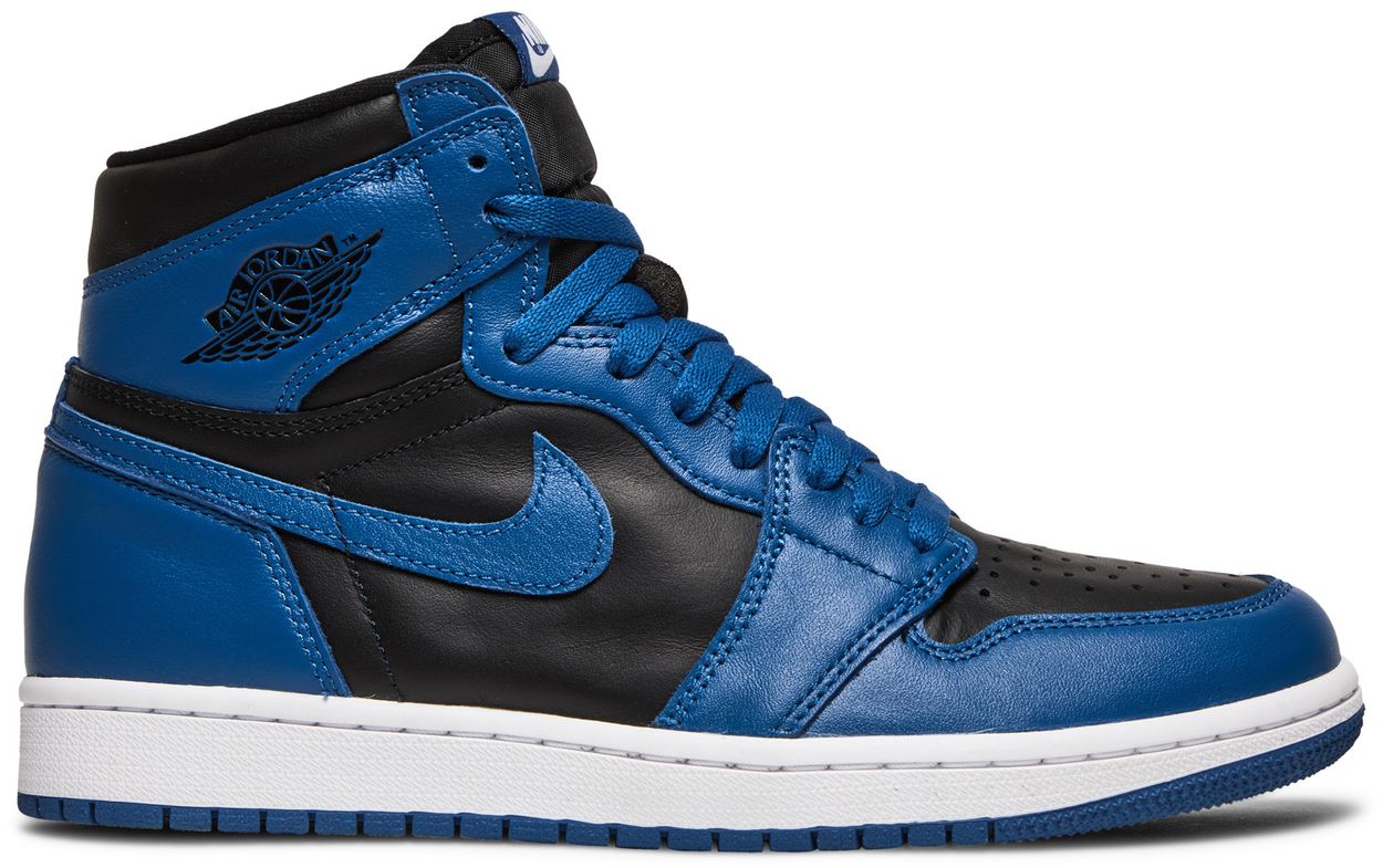 glossy blue jordan 1
