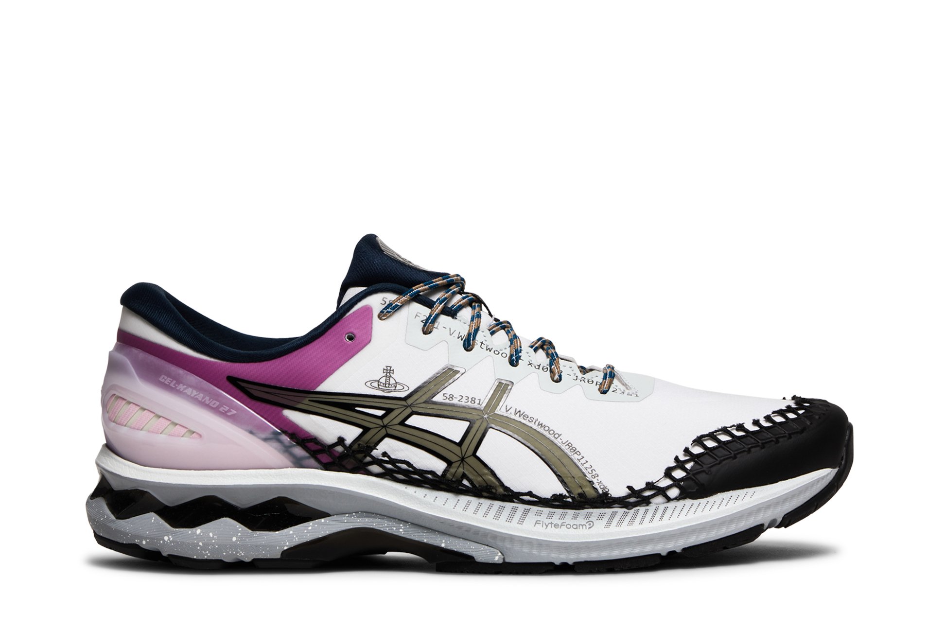 Vivienne Westwood x Gel Kayano 27 DE 'White Lichen Rock'