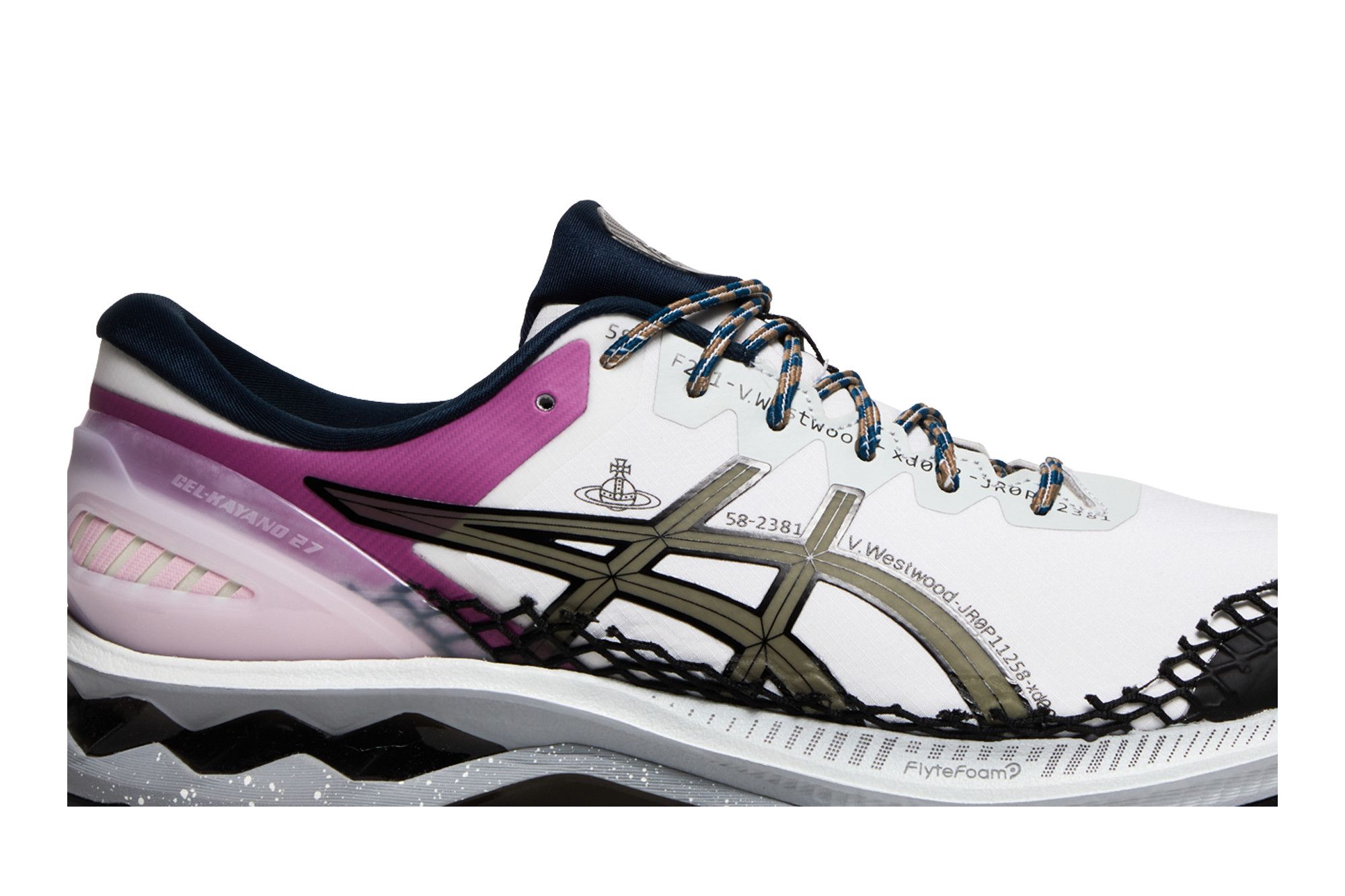 Buy Vivienne Westwood x ASICS Gel Kayano 27 DE 'White Lichen Buy Vivienne Westwood x ASICS Gel Kayano 27 DE 'White Lichen