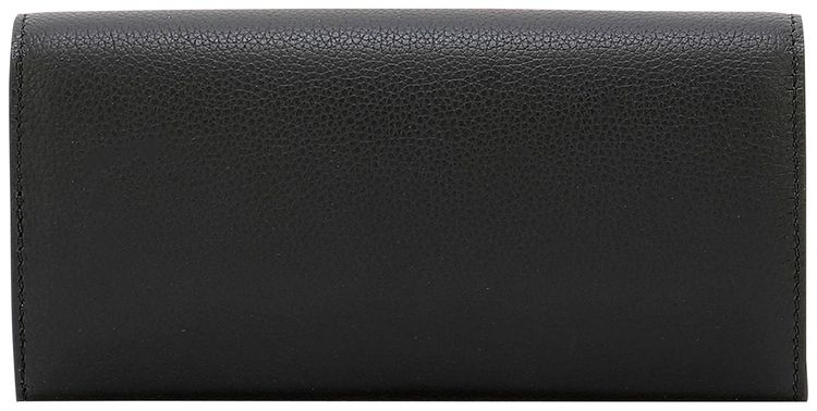 Alexander McQueen Skull Leather Chain Wallet Black