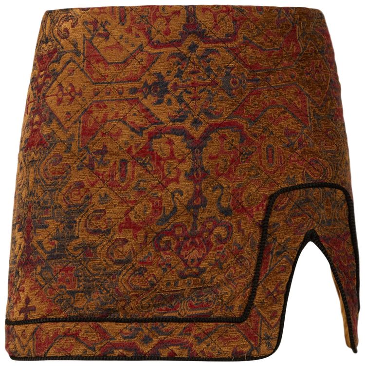 Saint Laurent Tapestry Marrakech Mini Skirt Multicolor