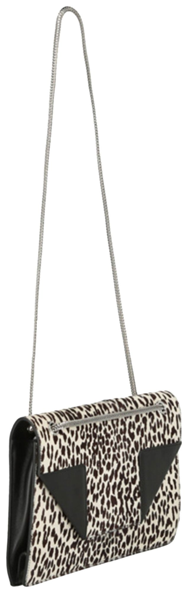 Saint Laurent Betty Leopard Shoulder Bag Multicolor