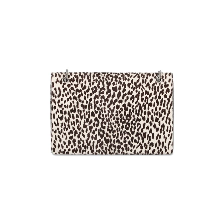 Saint Laurent Betty Leopard Shoulder Bag Multicolor