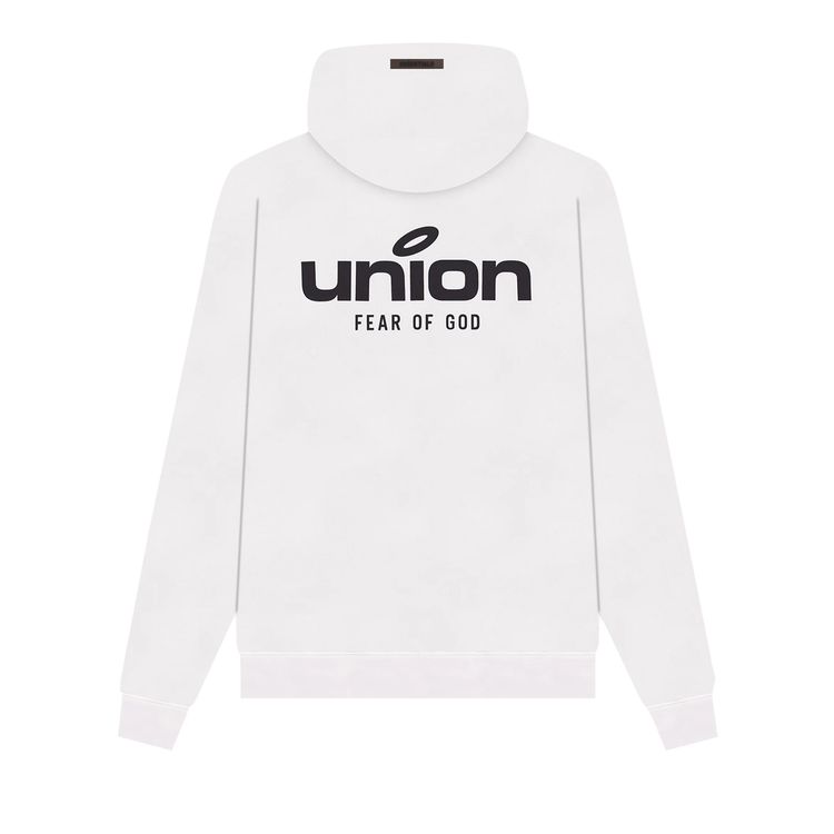 Fear of God Essentials x Union Vintage Hoodie White