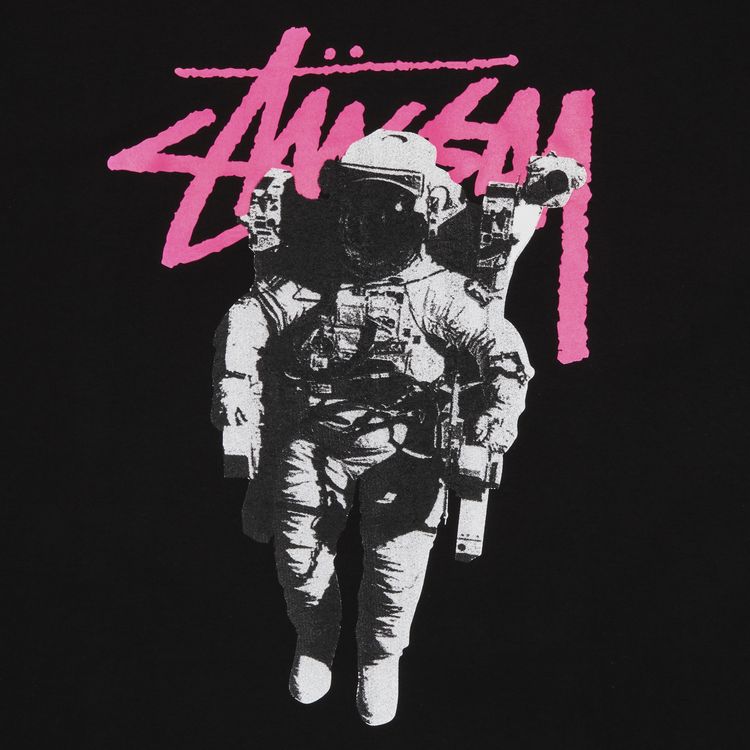 Stussy Astronaut Tee Black