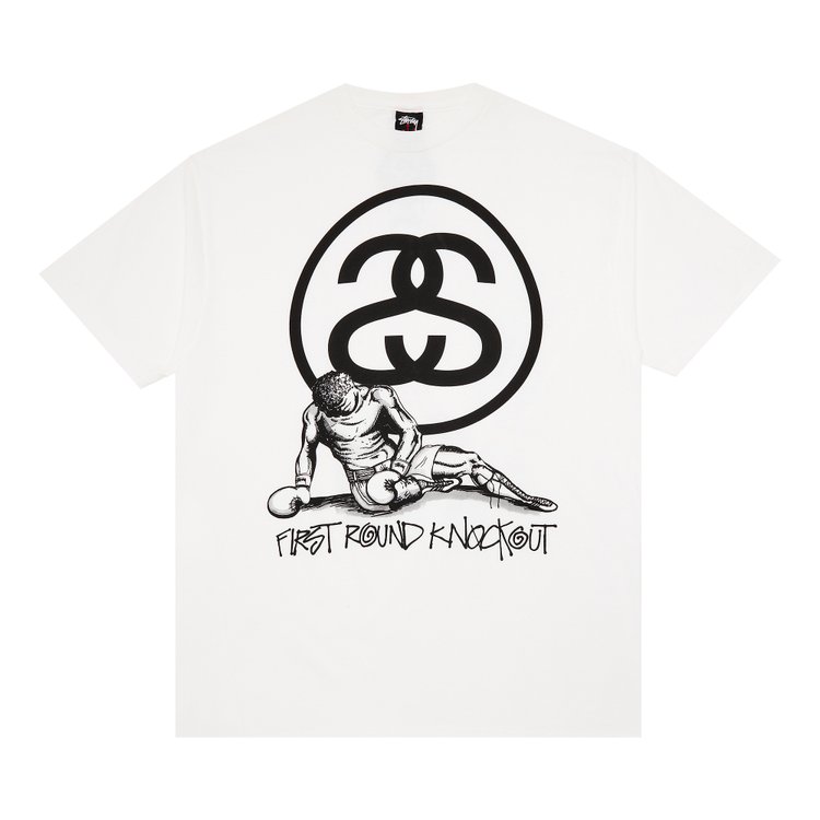 Stussy Gear First Round Knockout Tee 'White'