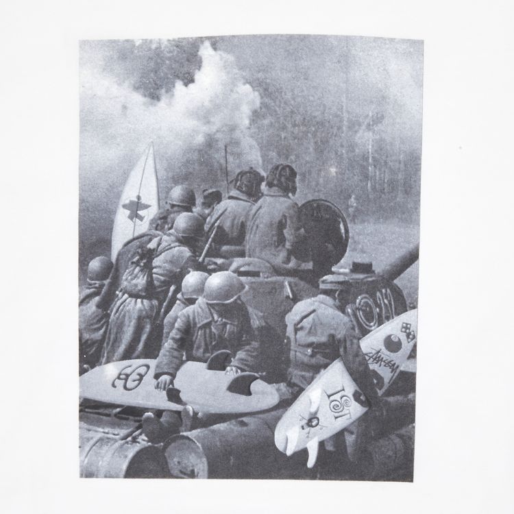 Stussy Surf Invasion Tee White