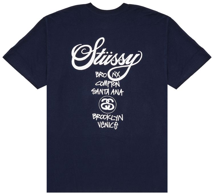 Buy Stussy World Tour Tee 