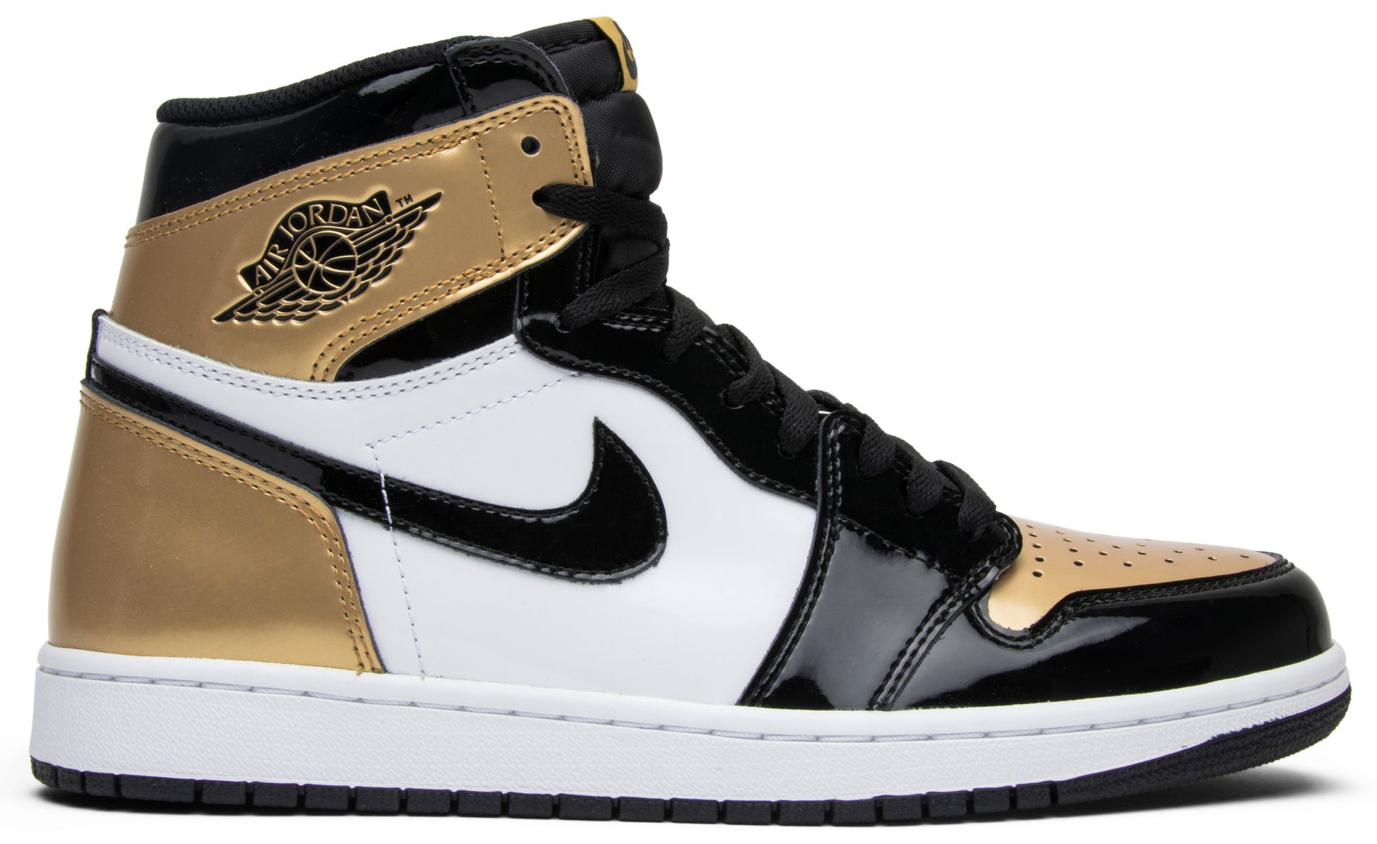 air jordan 1 top 3 gold