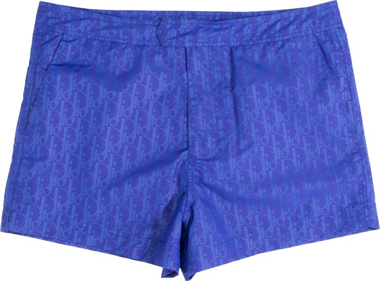 Dior Oblique Swim Shorts 'Blue'