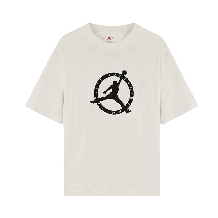 x Off-White MJ T-Shirt 'White/Black/Forest Green' | GOAT