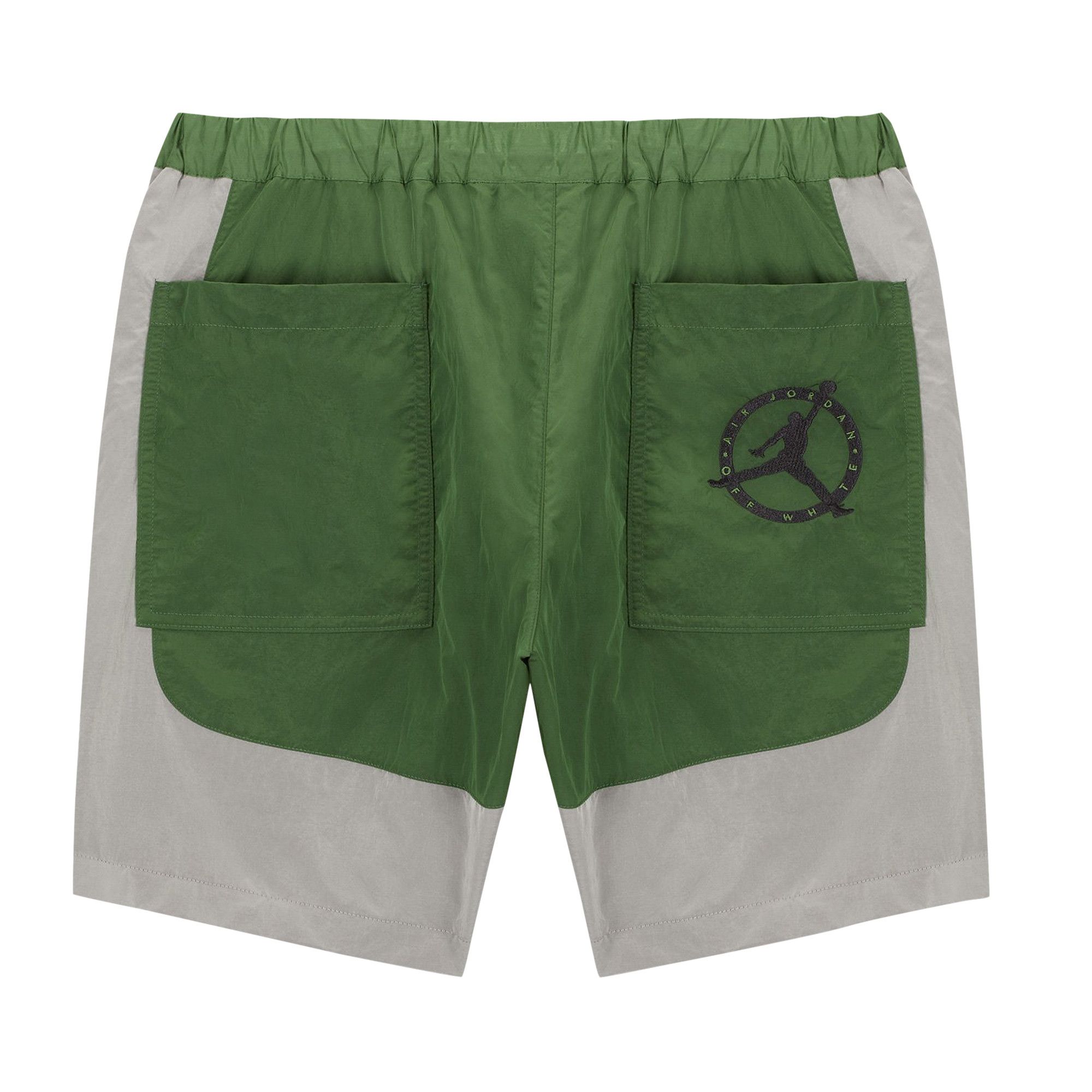 Size xs Air Jordan x Off White MJ Baggy Short Forest Green Phantom Black